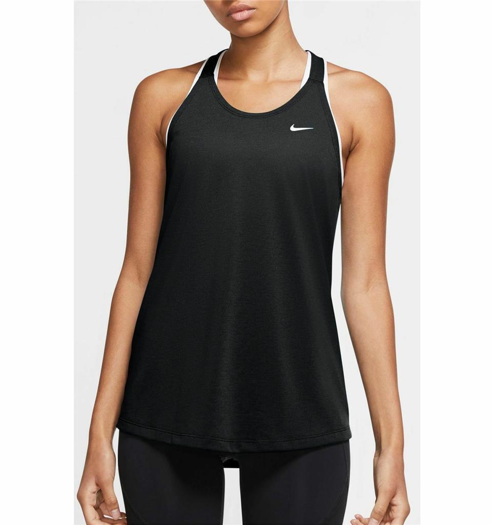 Nike Womens Stretch Activewear Tank Top Black XS